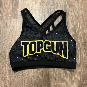 Top Gun Cheer Sports Bra!